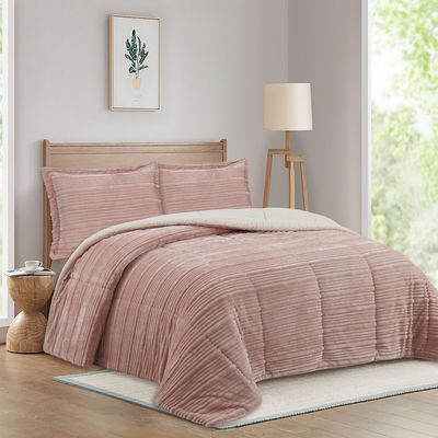 Imagen 2 del producto Plumon/Edr Boho Liso Rosado