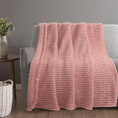 JUST HOME COLLECTION - Manta Clásica Sherpa 125X150