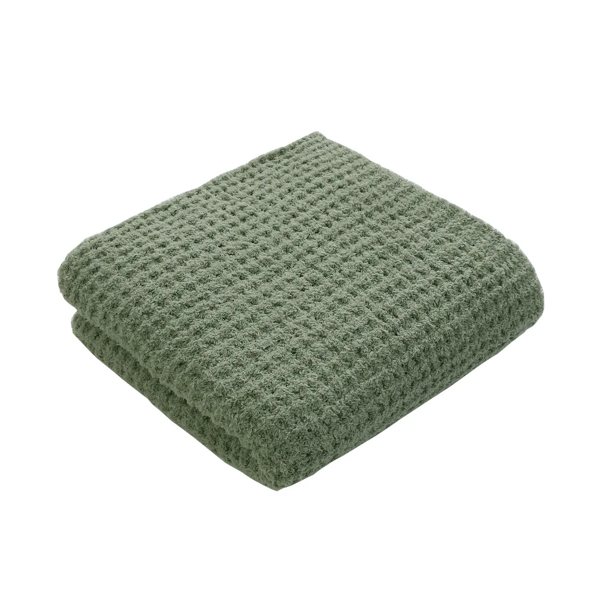 JUST HOME COLLECTION - Manta Piecera Tejida 130X160 cm Verde