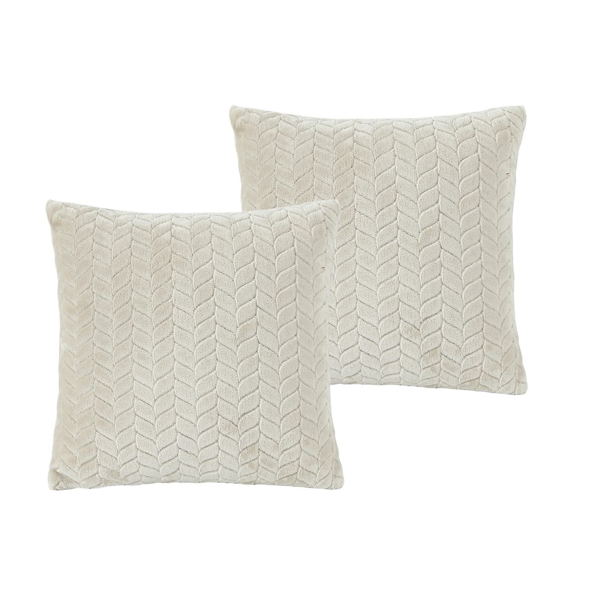 Set 2 Cojines Decorativos Suave 40x40cm, marca JUST HOME COLLECTION - Foto 2