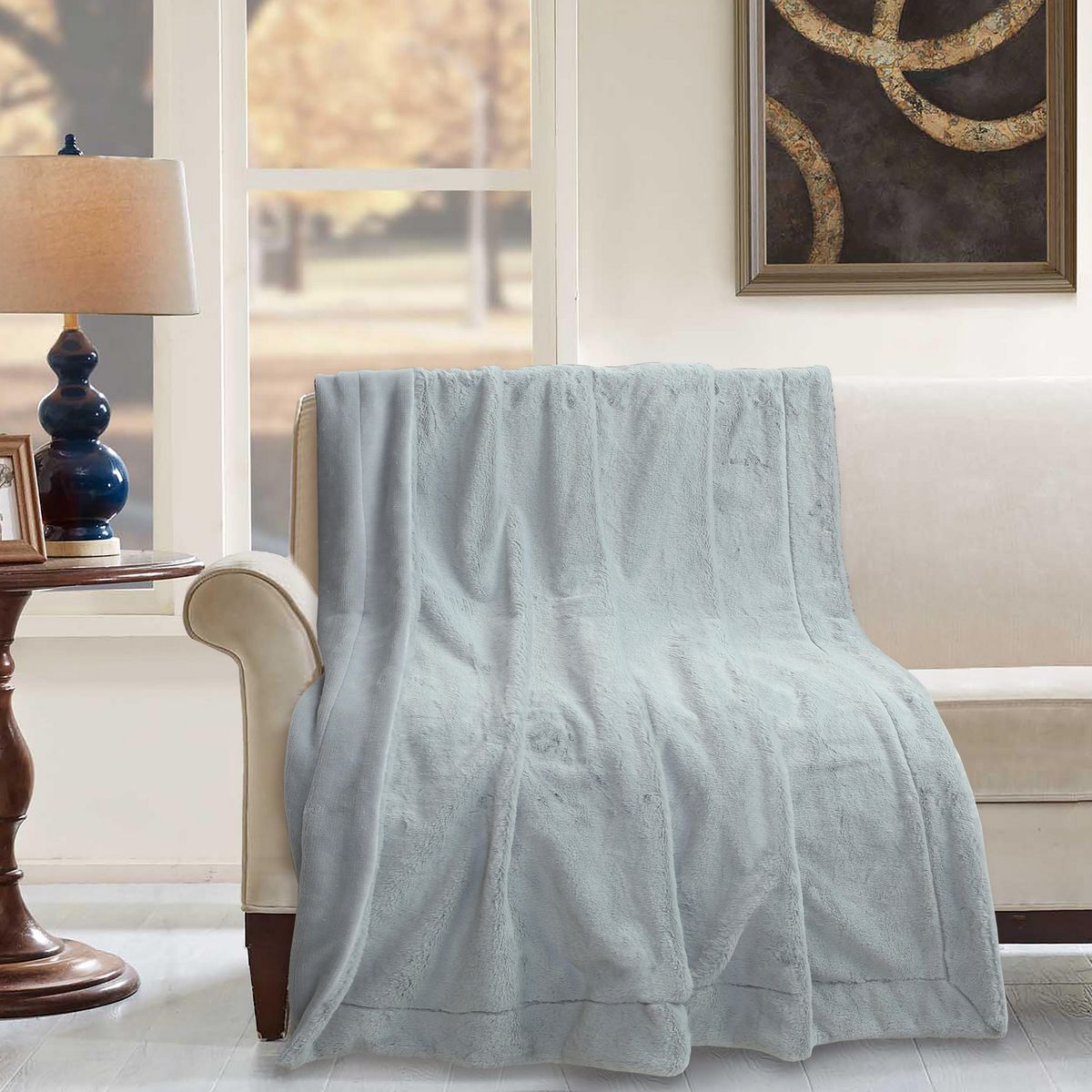 JUST HOME COLLECTION - Manta Sherpa Suave 125X150