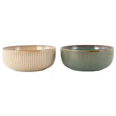 JUST HOME COLLECTION - Bowl Cerámica 890 ml Colores Surtidos