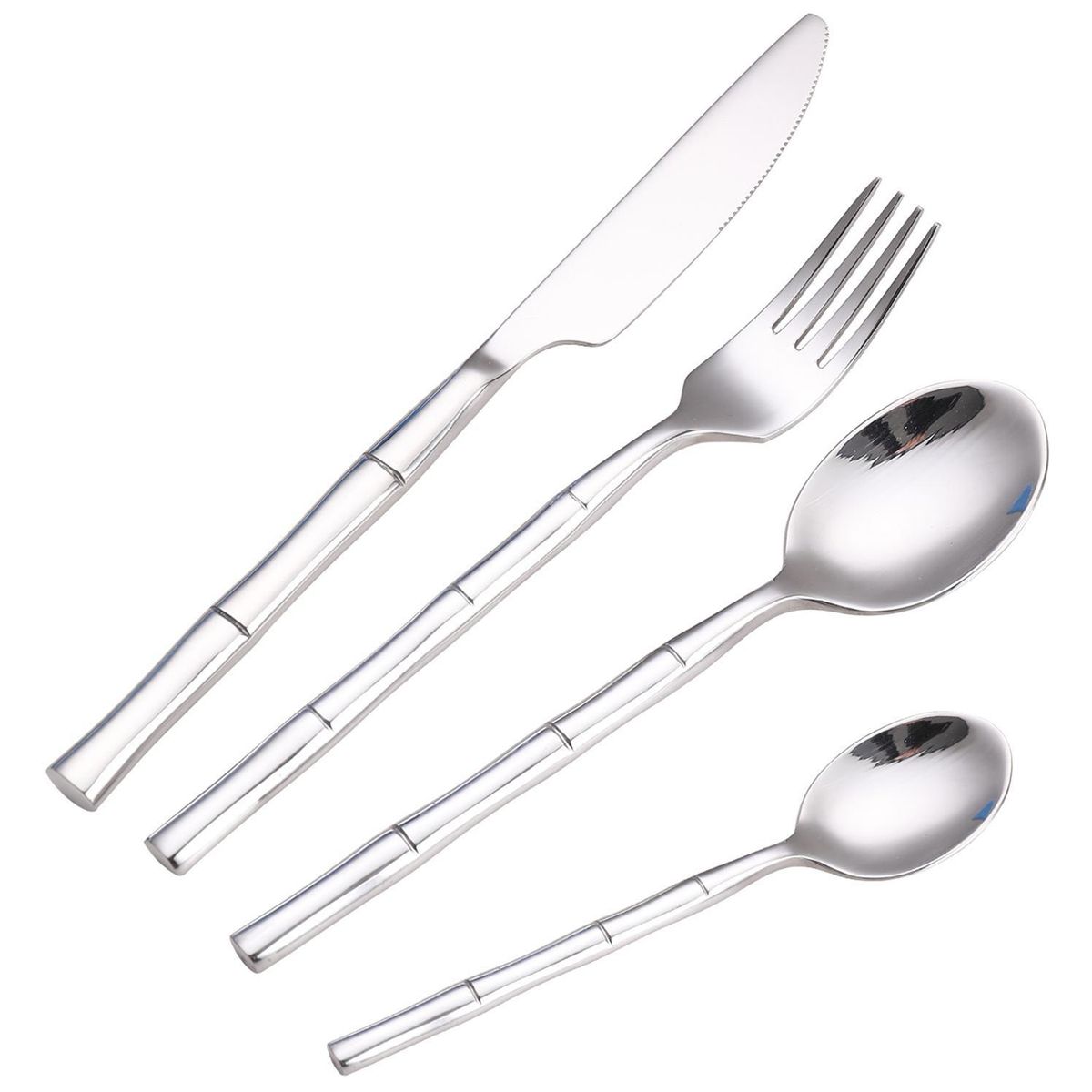 Juego de cubiertos 16 piezas inox bambu, marca JUST HOME COLLECTION - Foto Principal