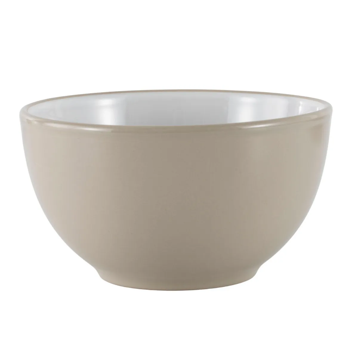 JUST HOME COLLECTION - Bowl 710ml Taupe Retro
