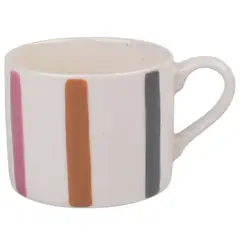 JUST HOME COLLECTION - Mug 428 ml Porcelana Retro Multicolor