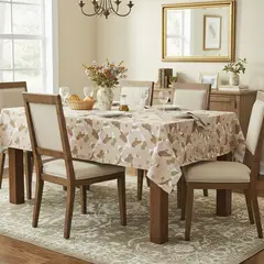 JUST HOME COLLECTION - Mantel Rectangular 150x210 cm Terra Flor Multicolor