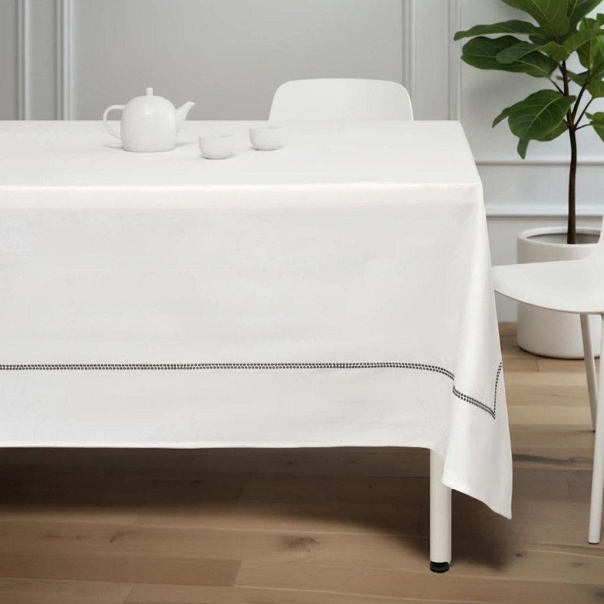 JUST HOME COLLECTION - Mantel Rectangular 180x240 cm AB25TC338 Blanco