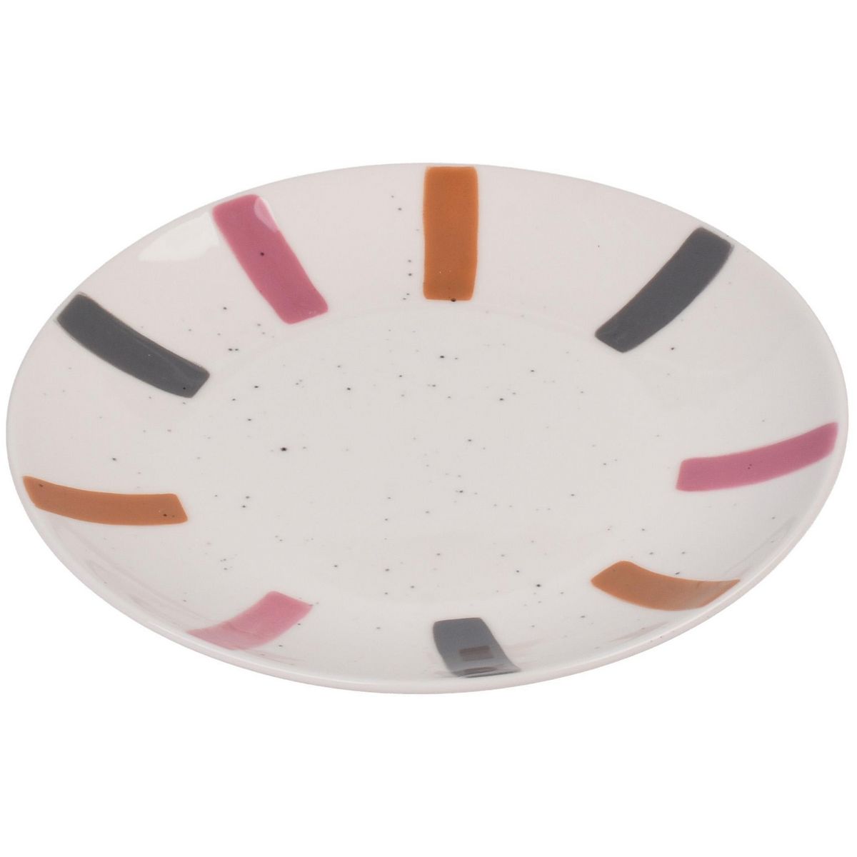 JUST HOME COLLECTION - Plato 20 cm Porcelana Retro Multicolor