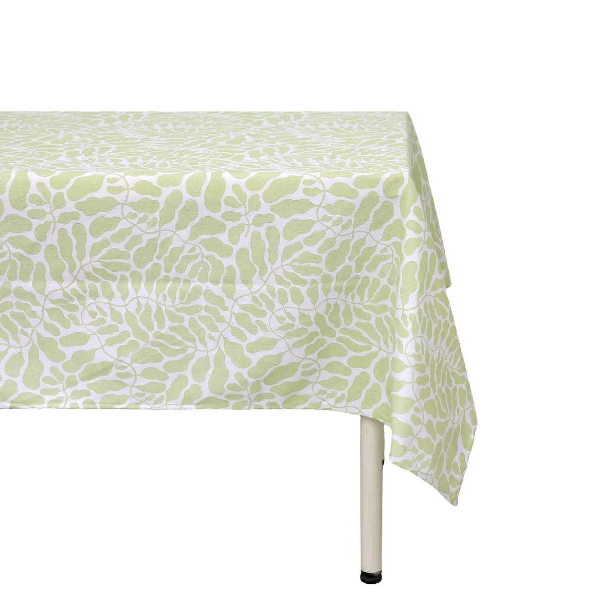 JUST HOME COLLECTION - Mantel Rectangular 150x210 cm Terra Hoja Verde/Blanco