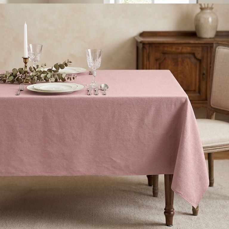 JUST HOME COLLECTION Mantel Rectangular 150x210 cm Terra Rosado