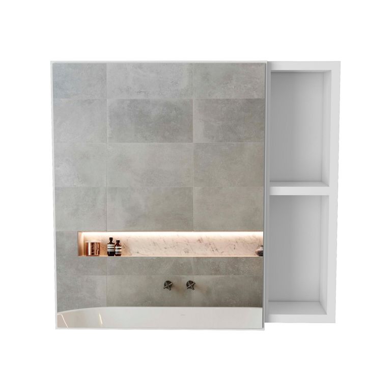 Botiquin de baño Gabinete Omari 50 x 47.3 cm con repisas