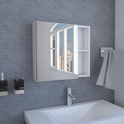 Imagen 2 del producto Botiquin de baño Gabinete Omari 50 x 47.3 cm con repisas