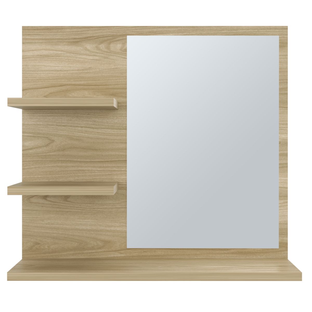 RTA DESIGN - Espejo de baño con repisas Weston 52.7 x 47.9 cm