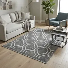 JUST HOME COLLECTION - Alfombra 120x170 cm Poliéster Multicolor