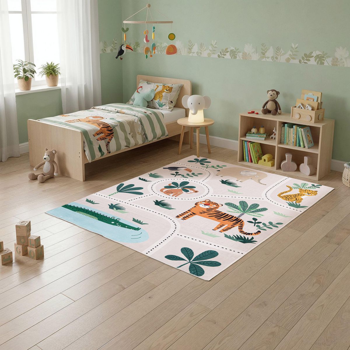 JUST HOME COLLECTION - Alfombra 120x170 cm Muticolor