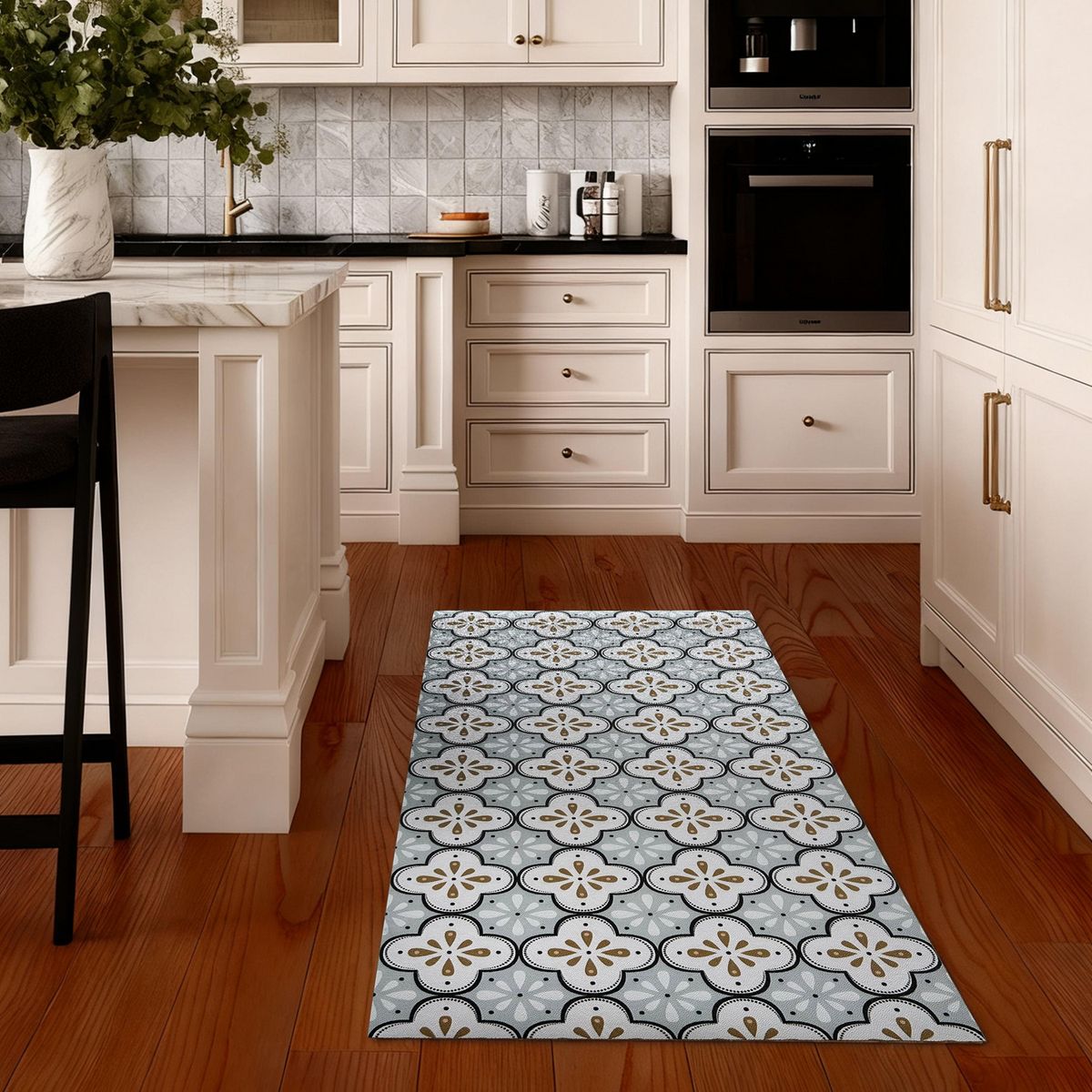 JUST HOME COLLECTION - Limpiapies JZM-K1128A 60x120 cm PVC Multicolorido