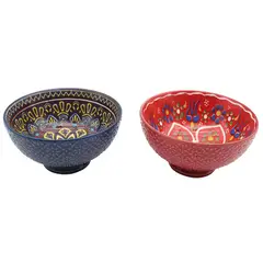 JUST HOME COLLECTION - Bowl 12.8 cm Cerámica Rojo