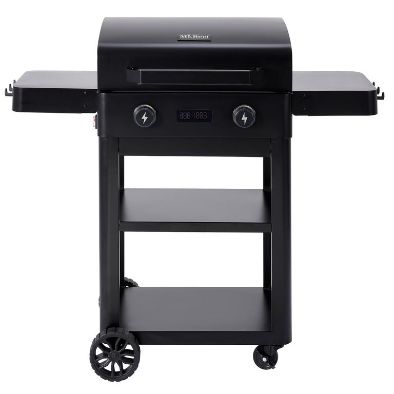 MR BEEF Parrilla Eléctrica 2 Quemadores 1500W