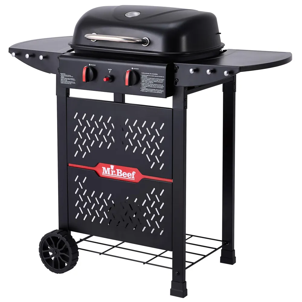 Mr Beef Q22GL2S1M10 Parrilla a Gas 2 Quemadores, foto 6