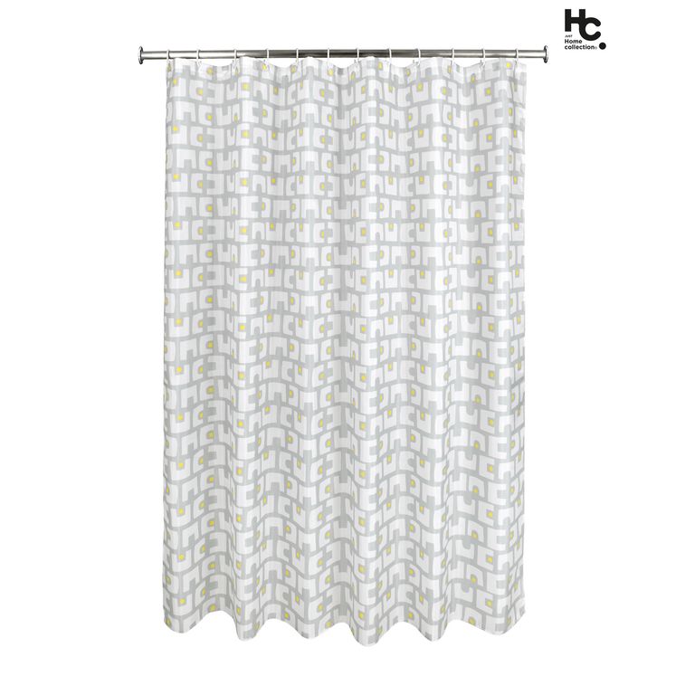 Cortina De baño 178x180 cm Taupe
