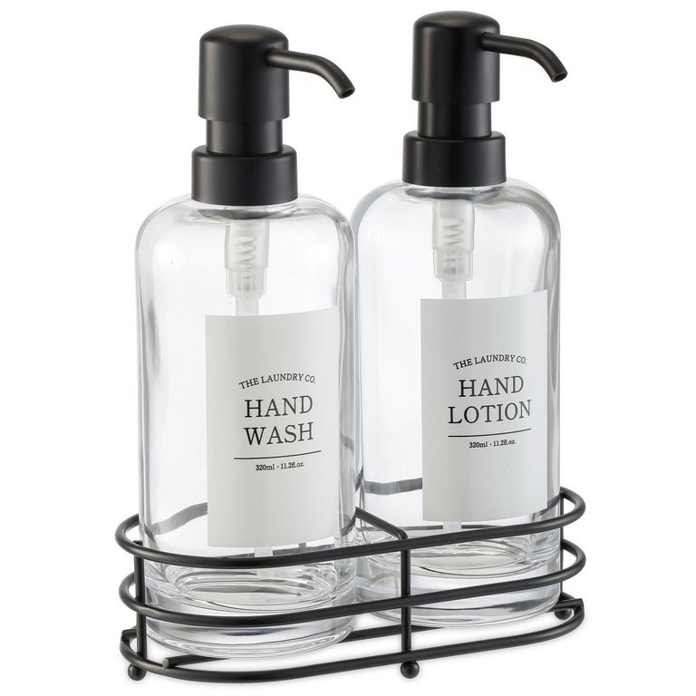 Set 2 Dispensadores Vidrio
