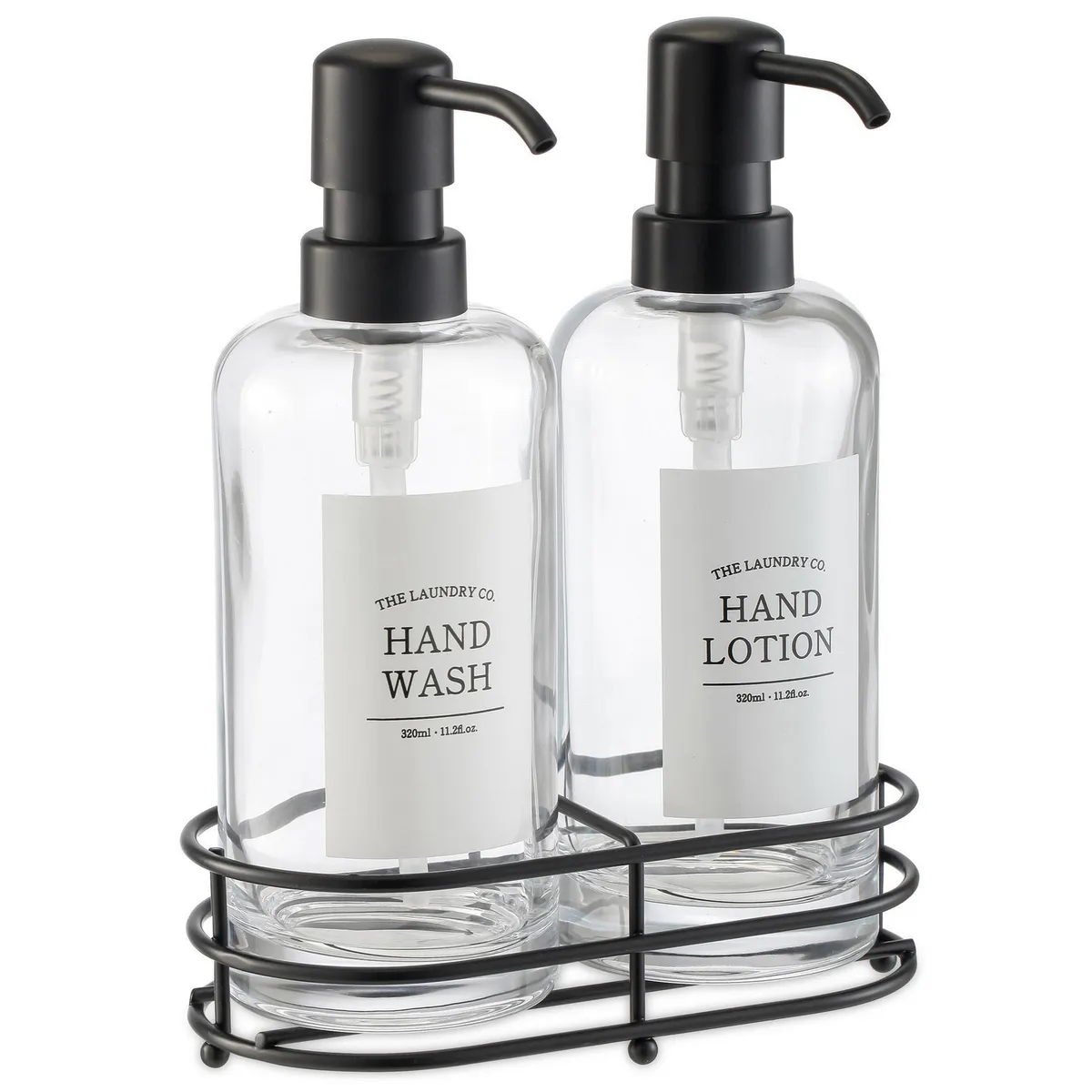 JUST HOME COLLECTION - Set 2 Dispensadores Vidrio