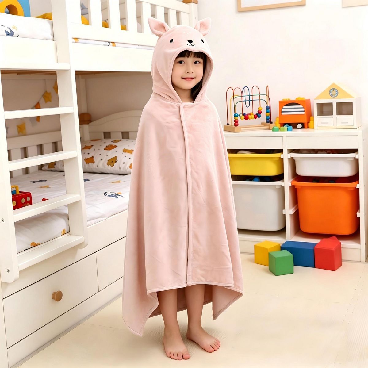 JUST HOME COLLECTION - Tcapucha Conejo Rosa 76×127