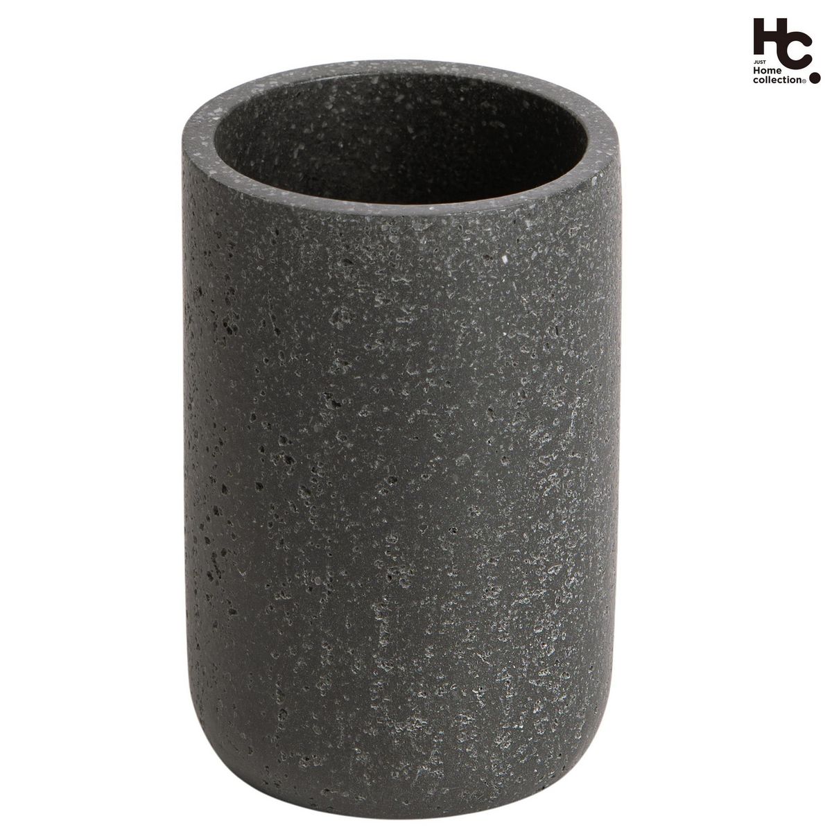 JUST HOME COLLECTION - Vaso Piedra Negro