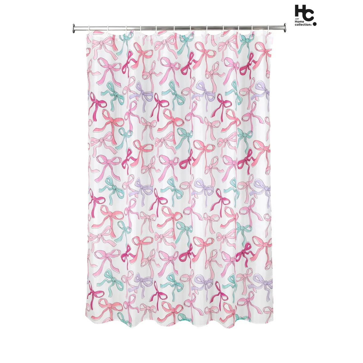JUST HOME COLLECTION - Cortina De baño 178x180 cm Multicolor