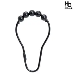 JUST HOME COLLECTION - Set 12 Ganchos Para Cortina Metal Eco