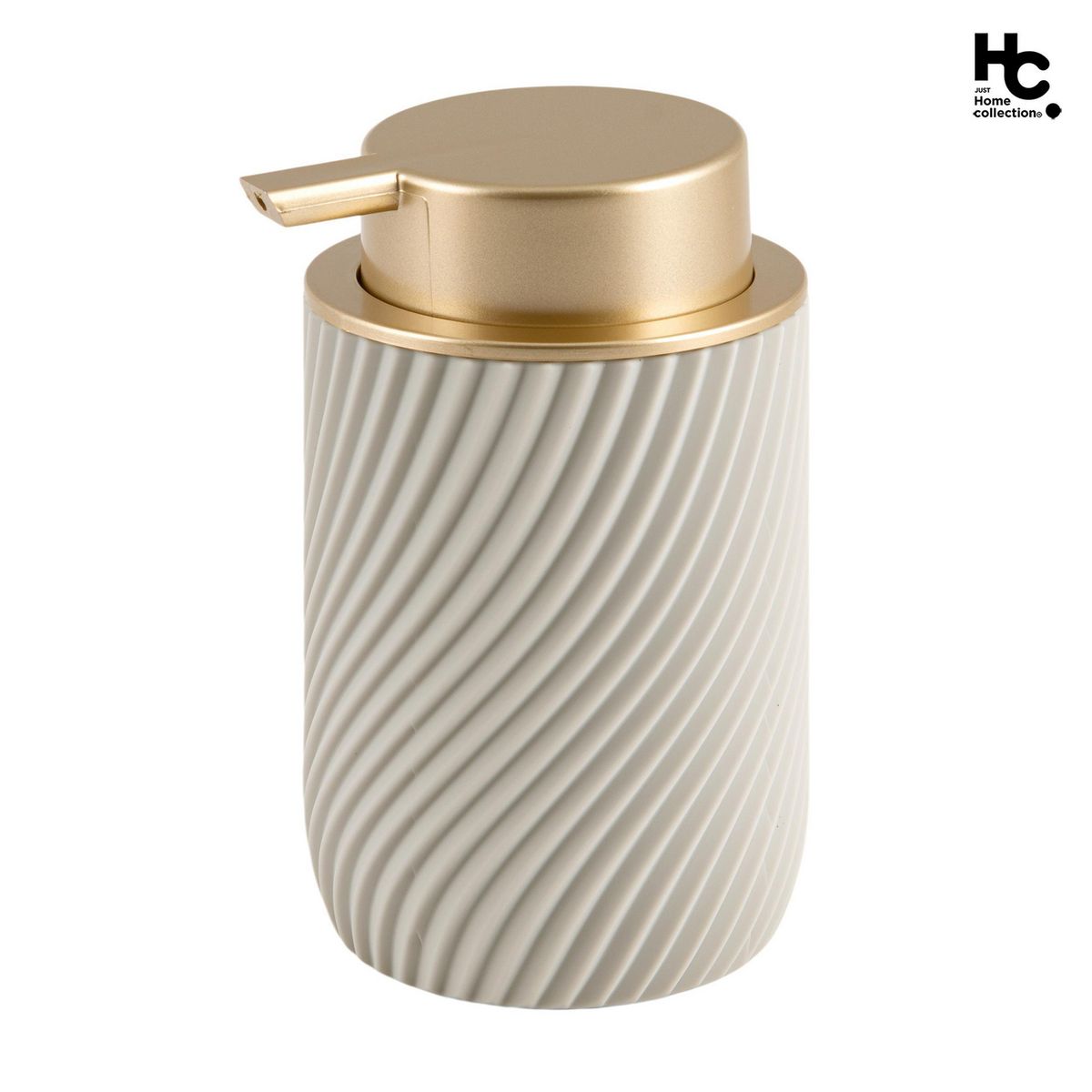 JUST HOME COLLECTION - Dispensador De Jabón Matte Beige