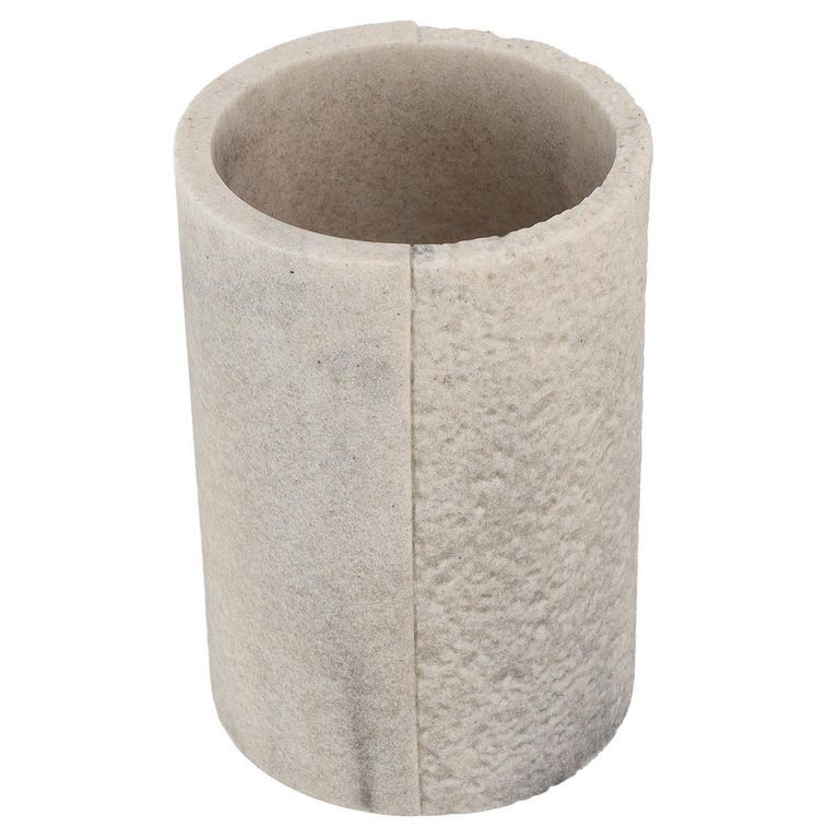 Vaso Resina Piedra Beige