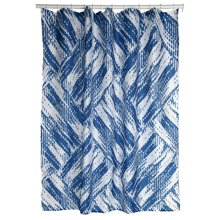 Cortina De baño 180x180 cm Azul