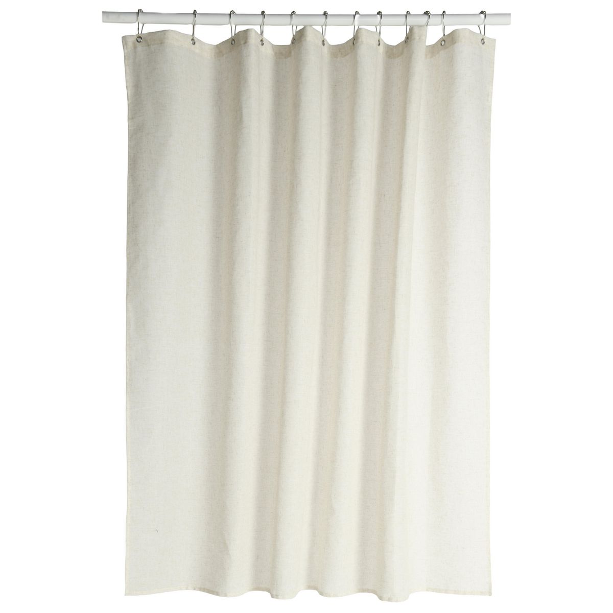 JUST HOME COLLECTION - Cortina De baño 180x180 cm Beige