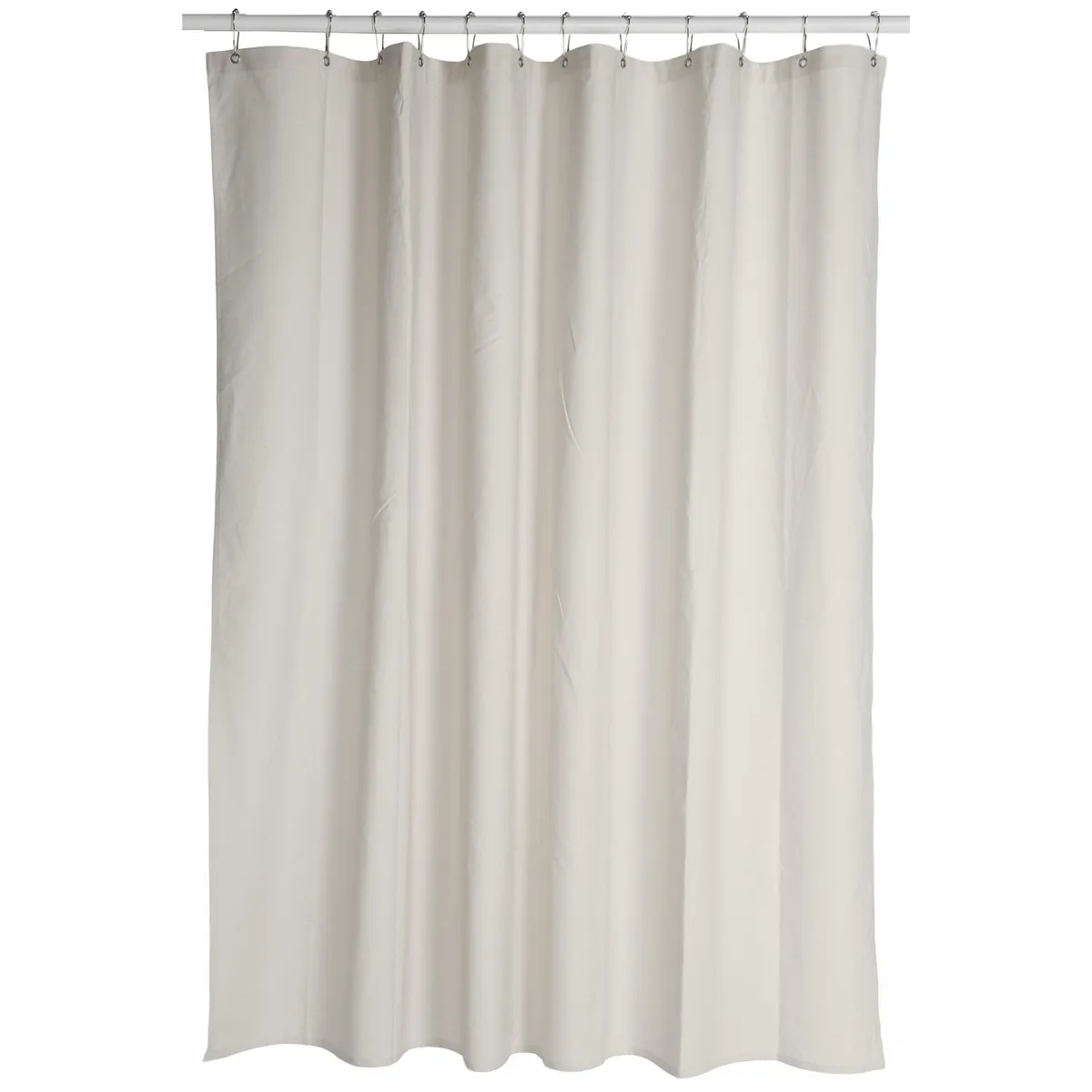 JUST HOME COLLECTION - Cortina De baño 180x180 cm Beige