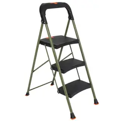 BAUKER - Escala Gorila De tijera Acero 105.2 cm 3 Peldaños