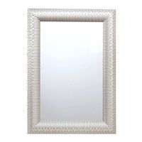 Espejo Decorativo Forma Rectangular 50x70 cm Plateado SGL-250106S