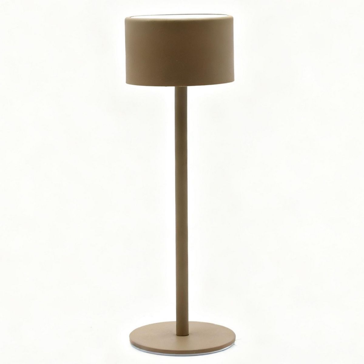JUST HOME COLLECTION - Lampara de Mesa Khaki Recargable