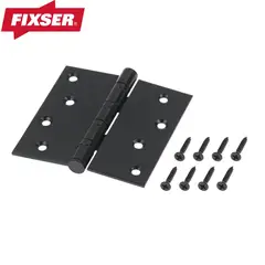 FIXSER - Bisagra Heavy Duty 4" Negro Inoxidable