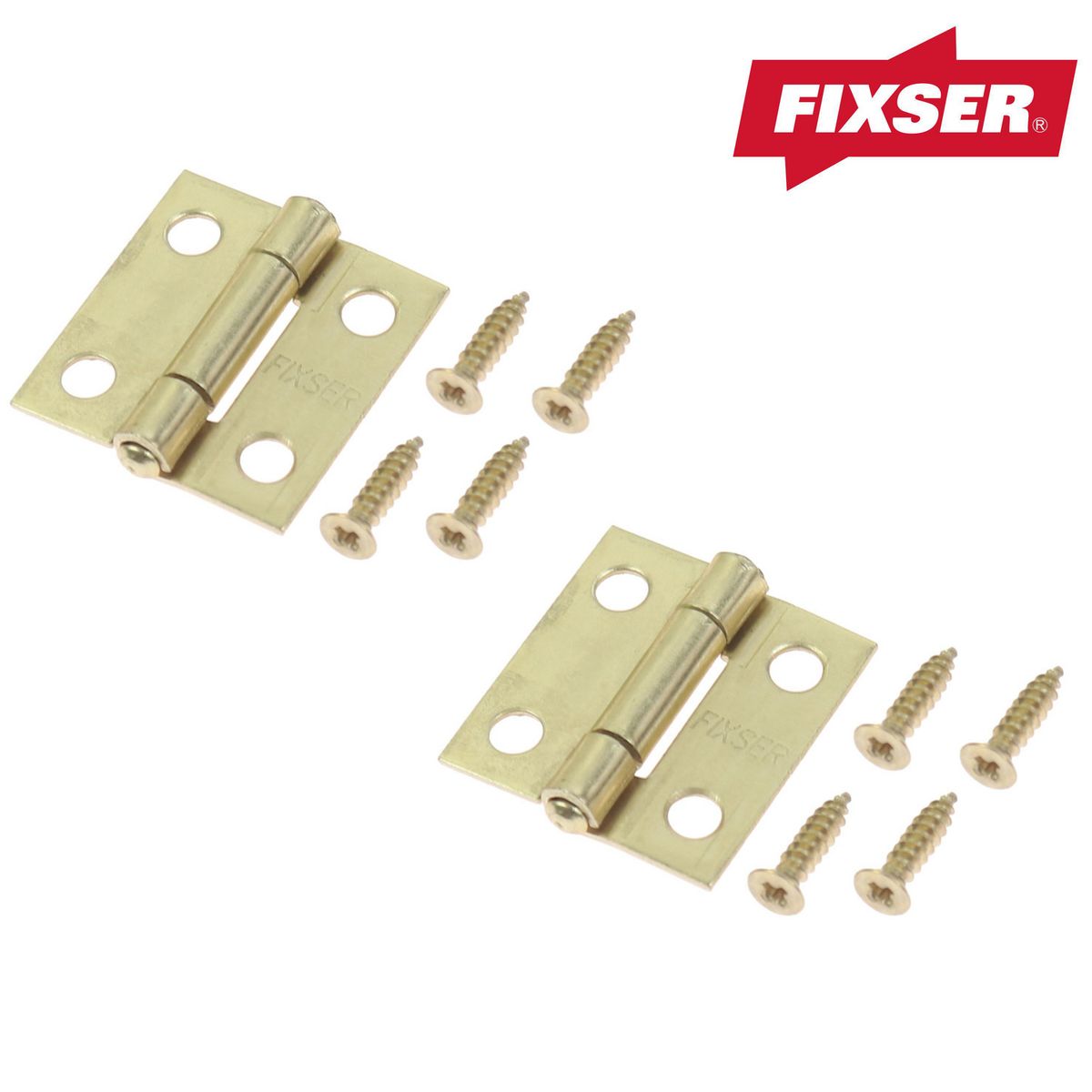 FIXSER - Bisagras Ventana 1" Bronce 2 Un