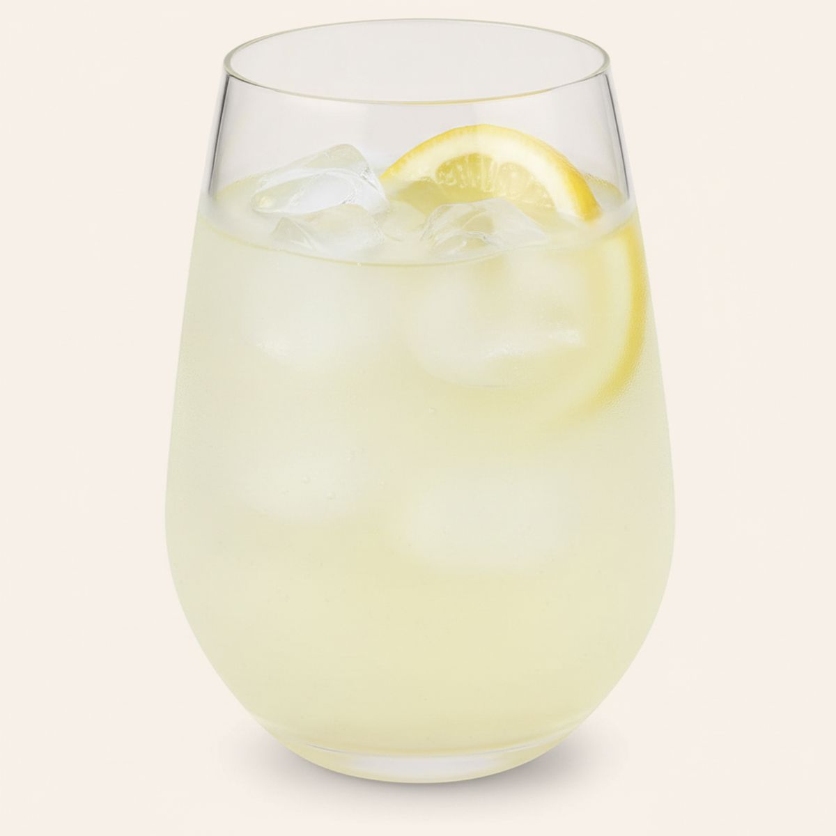 JUST HOME COLLECTION - Set 6 Vasos Altos de Vidrio 580 ml Transparente