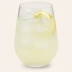 JUST HOME COLLECTION - Set 6 Vasos Altos de Vidrio 580 ml Transparente