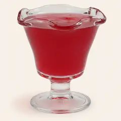 JUST HOME COLLECTION - Set 3 Copas de De postre 230 ml Vidrio Transparente