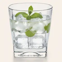JUST HOME COLLECTION - Set 6 Vasos Bajos de Vidrio 245 ml