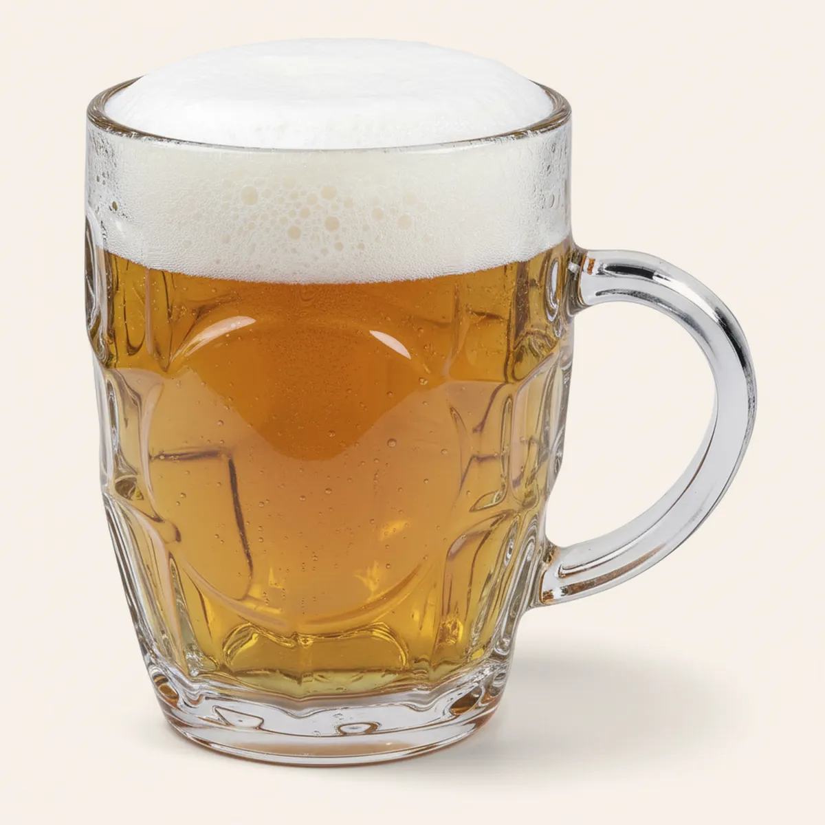 JUST HOME COLLECTION - Juego 2 Vasos de Cerveza 520 ml Transparente