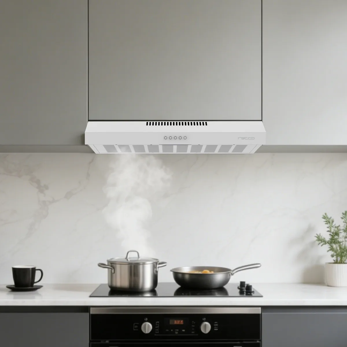 Campana Convencional 59.5 cm TF2060A1WHII2, marca RECCO - Foto 2