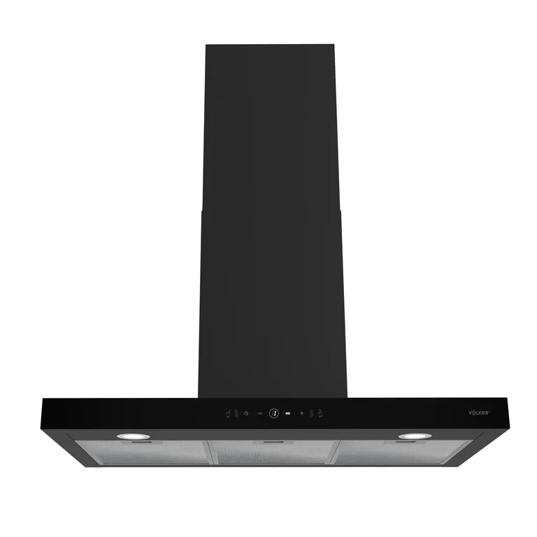 VOLKER Campana Deco T Touch y Gestual 90 cm Negra