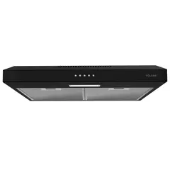 VOLKER - Campana Convencional 60 cm Negra