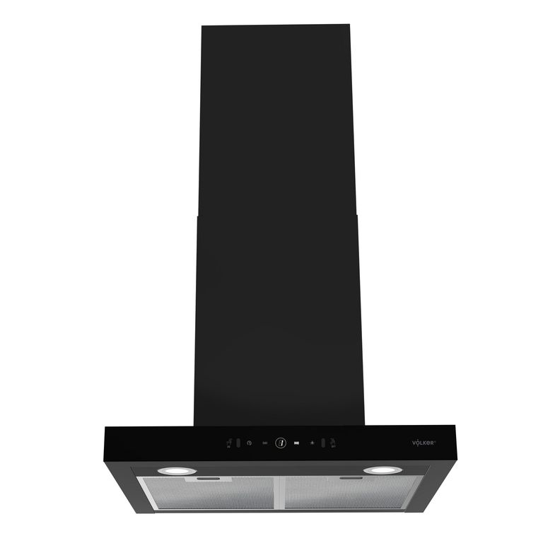 VOLKER Campana Deco T Touch y Gestual 60 cm Negra