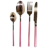 Juego Cubiertos 4 personas 16 piezas Soft Boho